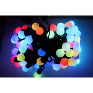 Новогодняя светодиодная гирлянда шарики LED